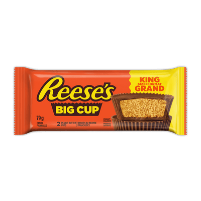 Reese's Big Cup Peanut Butter King Size 79G - 16Ct