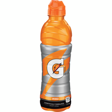 Gatorade Sport Cap G Fierce Orange 710Ml - 15 Pack
