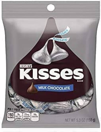 Hershey's Kisses Milk Chocolate - Case of 12
