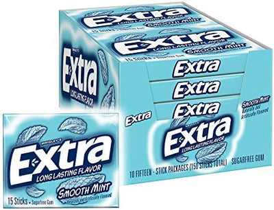 Extra Smooth Mint Gum - 10ct