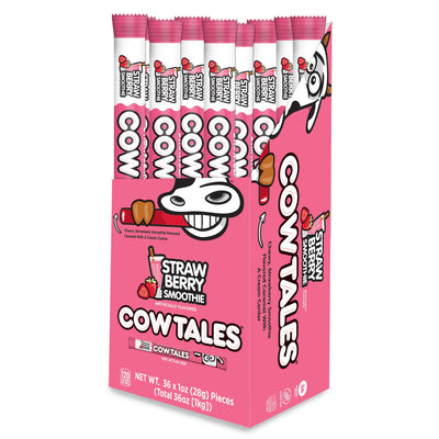 Cow Tales Strawberry Bars - 36ct