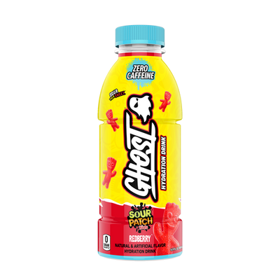 Ghost Sour Patch Kids Redberry Hydration 500ml - (Case of 12)