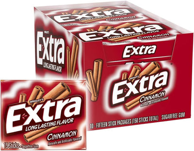 Extra Cinnamon Gum - 10ct