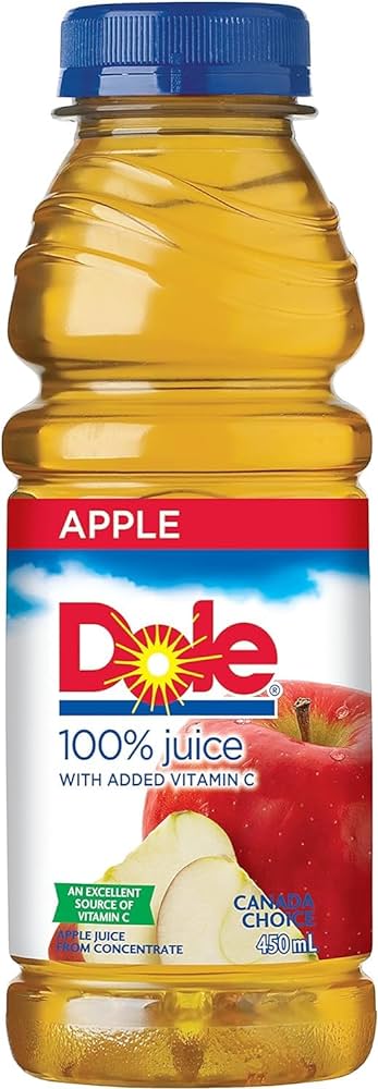 Dole Apple Juice 450ml (12 pack) – Stockup Market