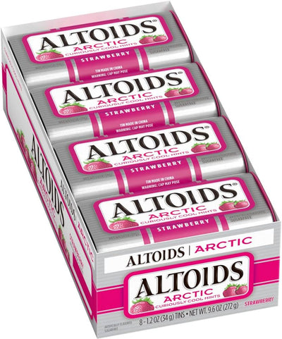 Altoids Arctic Strawberry Gum (Case of 8)