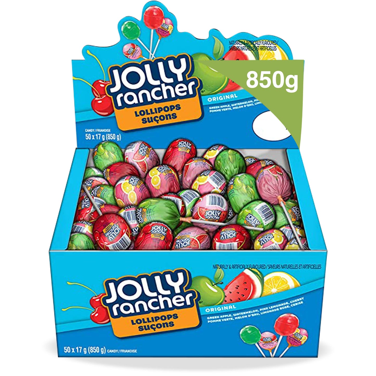 Jolly Rancher Lollipops 17g - 50ct