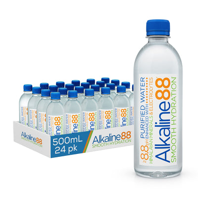Alkaline88 Smooth Hydration Water 500ml - Pack of 24