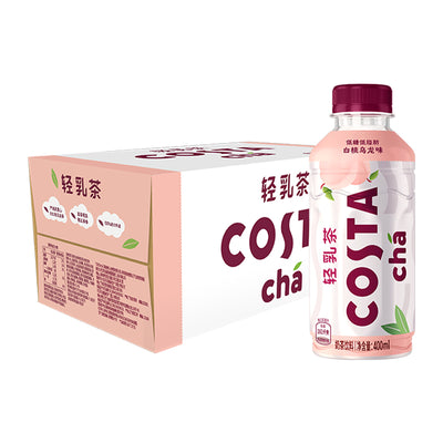 Costa Light Milk Tea White Peach Oolong 400ml (15 Pack) - China