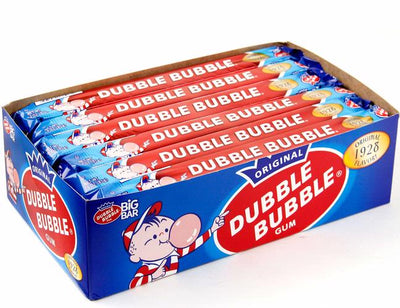 Dubble Bubble Big Bar Gum - 24ct