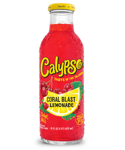 Calypso Coral Blast Lemonade 473ml - Case of 12