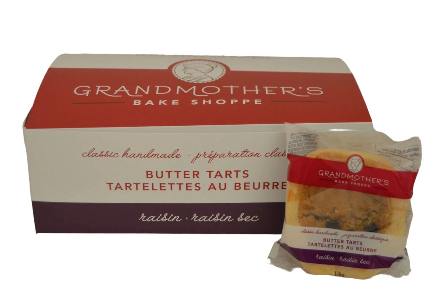 Grandmother’s Bake Shoppe Butter Tarts Raisin - 6ct