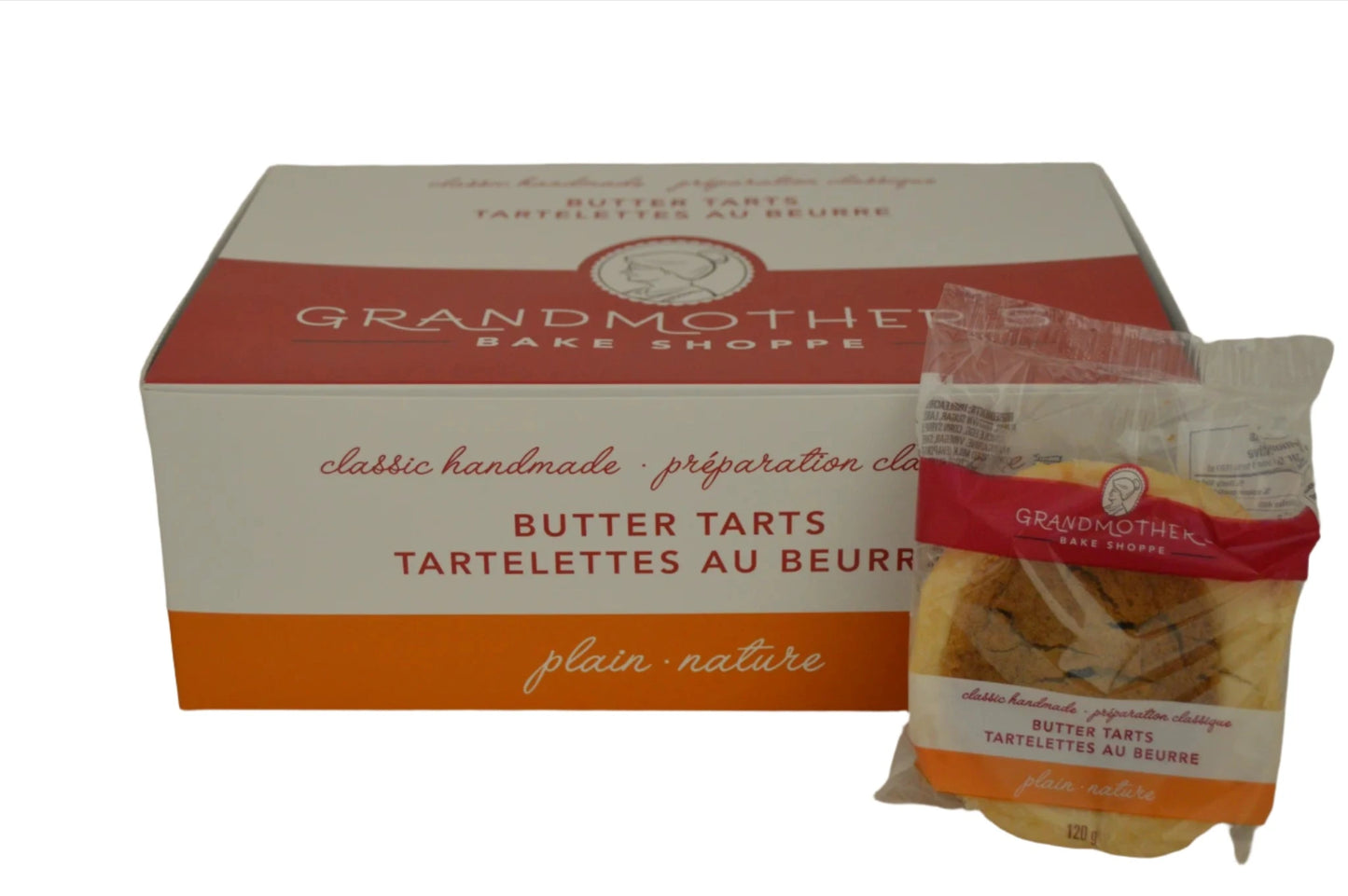 Grandmother’s Bake Shoppe Butter Tarts Plain - 6ct