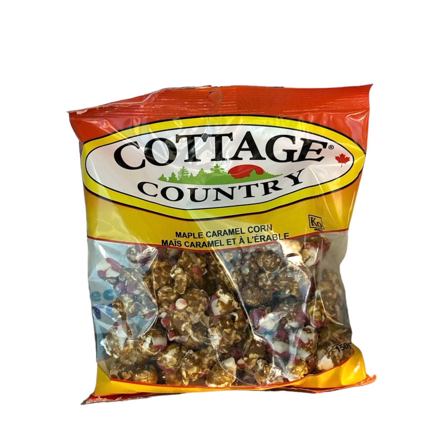 Cottage Country Maple Caramel Corn 150g - Case of 12
