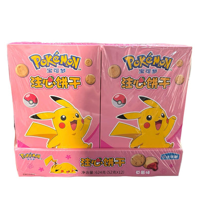 Pokémon Heart Warming Strawberry Cookies 52g (12ct) - China