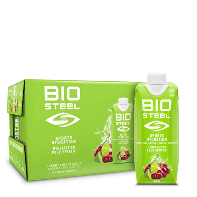 BioSteel Sports Hydration Cherry Lime 500ml (12 Pack)