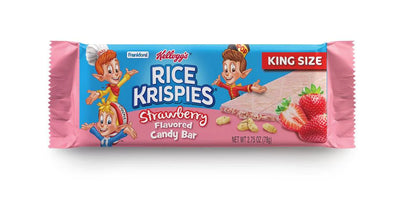 Kellogg's Rice Krispies Strawberry Candy Bar 78g - (Case of 18)