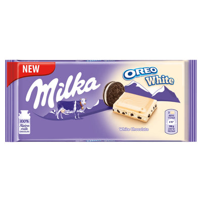 Milka Oreo White Bar 100g (Case of 15) - UK