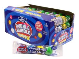 Dubble Bubble 6 piece Assorted Gumballs - 36ct
