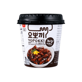 YP Jjajang Topokki Rice Cake 140g (24 Pack)