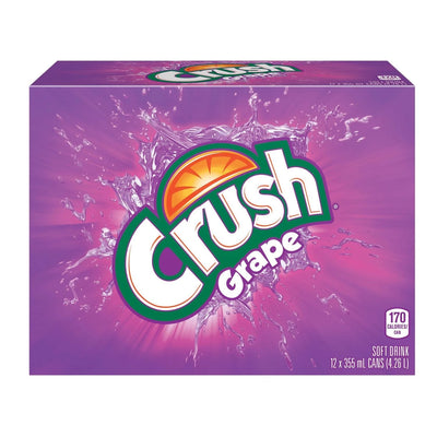 Crush Grape 355ml - Canadian - Case of 12