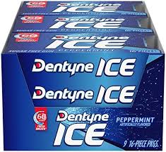 Dentyne Ice Peppermint Gum - 12ct