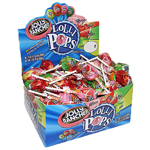 Jolly Rancher Lollipops 17g - 50ct