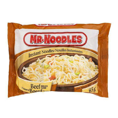 Mr. Noodles Instant Noodles Beef Simulated Flavor 85g (24 pack)