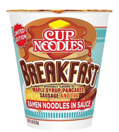 Nissin Cup Noodles Breakfast Assorted 83g - 6ct