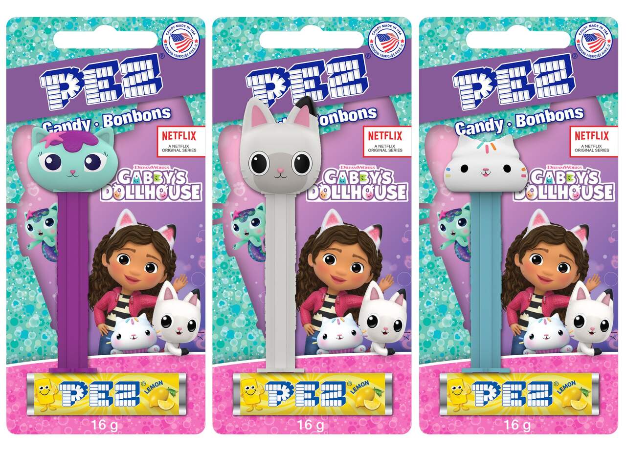 Pez Candy & Dispenser Dollhouse - Case of 12
