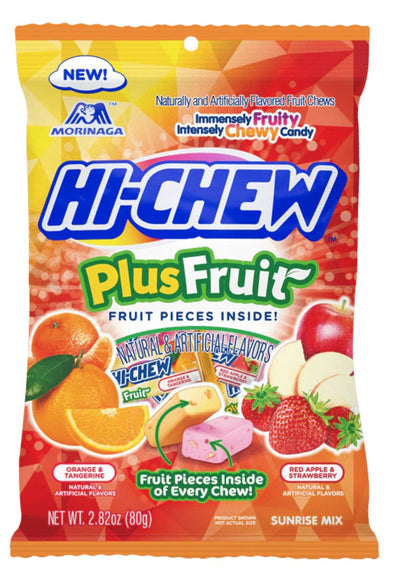 Hi-Chew Plus Fruit Bag (Case of 6)