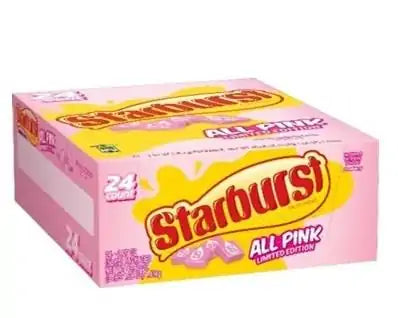 Starburst All Pink Fruit Chews 58.7g (Case of 24)