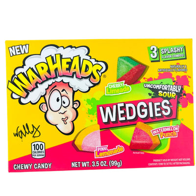 Warheads Wedgies Theater Box 99g - (Case of 12)