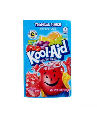 Kool-Aid Tropical Punch Unsweetened Drink Mix (Box of 48)