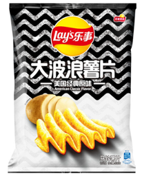 Lay's Wavy American Classic 70g (Case of 22) - China