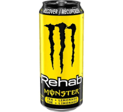 Rehab Monster Tea + Lemonade 458ml (12pack)