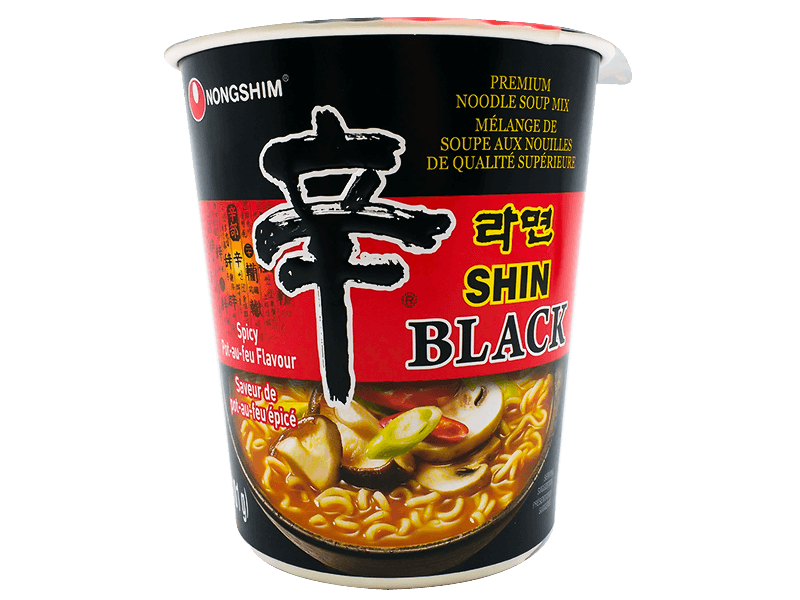 Nongshim Shin Black Beef Bone Noodle Soup Mix (6 Pack)
