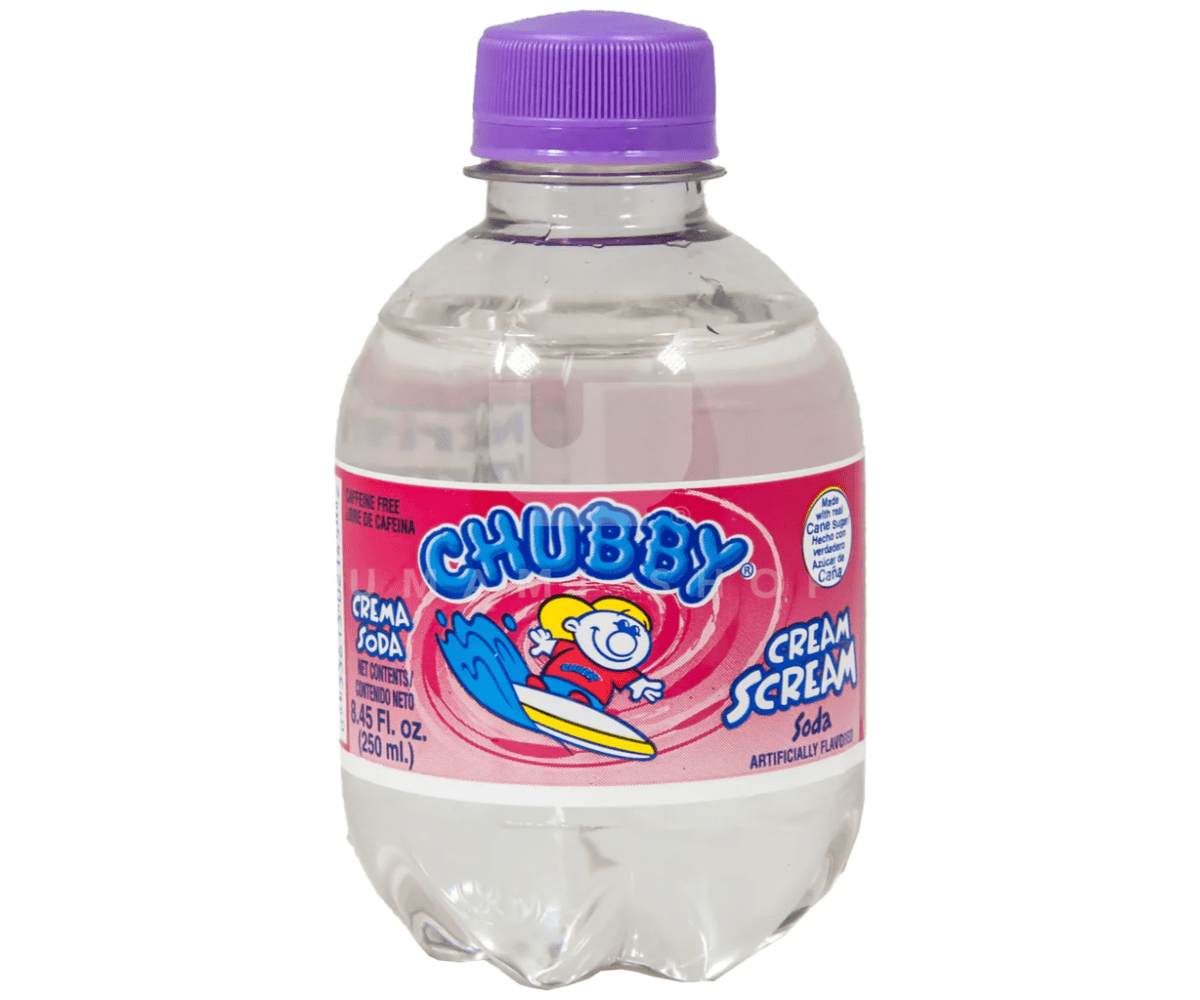 Chubby Cream Scream Soda - Trinidad & Tobago (Case of 24)