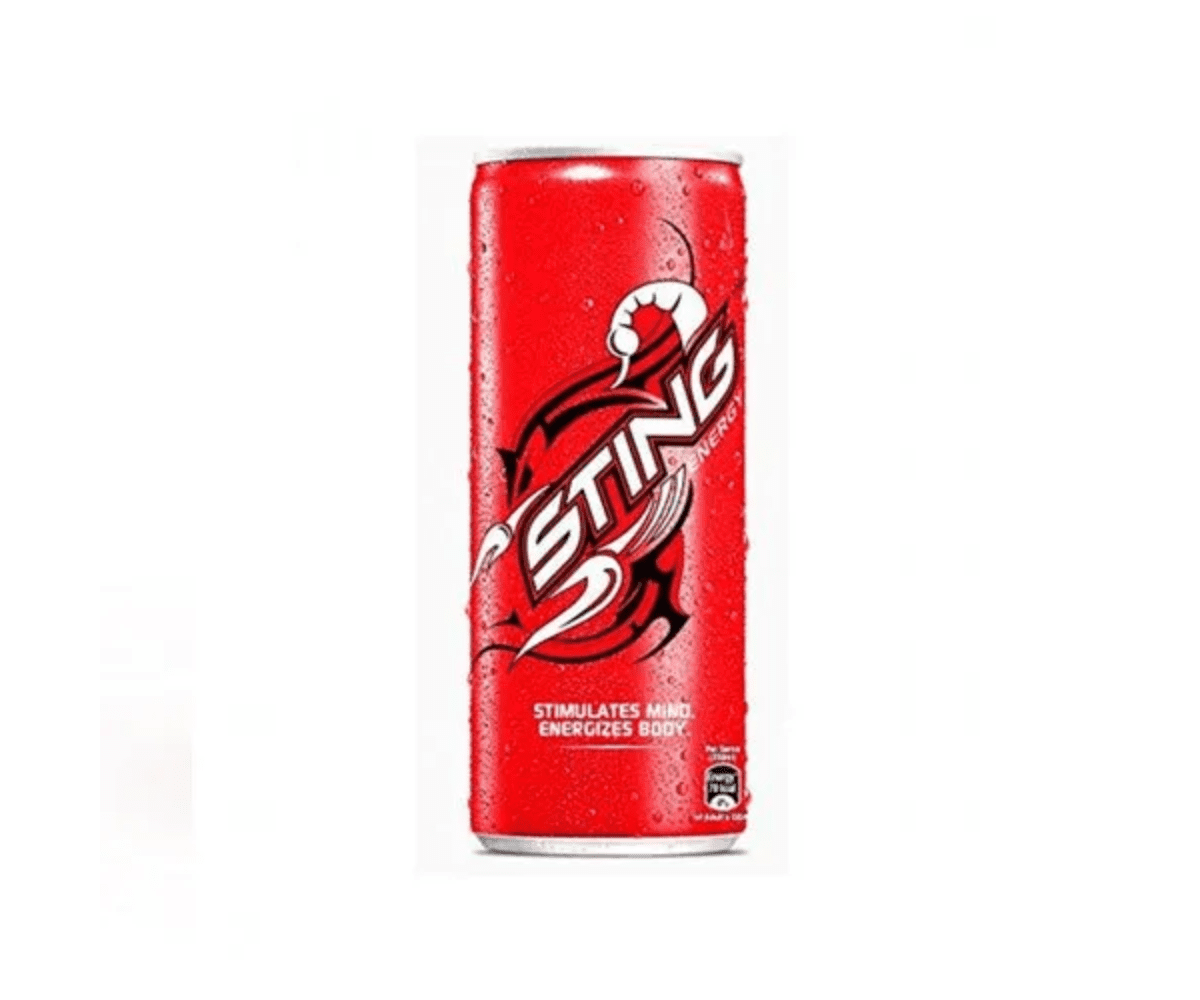 Sting Ginseng Strawberry Blast Energy Drink Vietnam (Case of 6