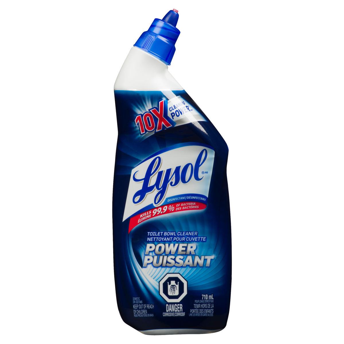 Lysol Toilet Bowl Cleaner Power 710ml - Case of 9