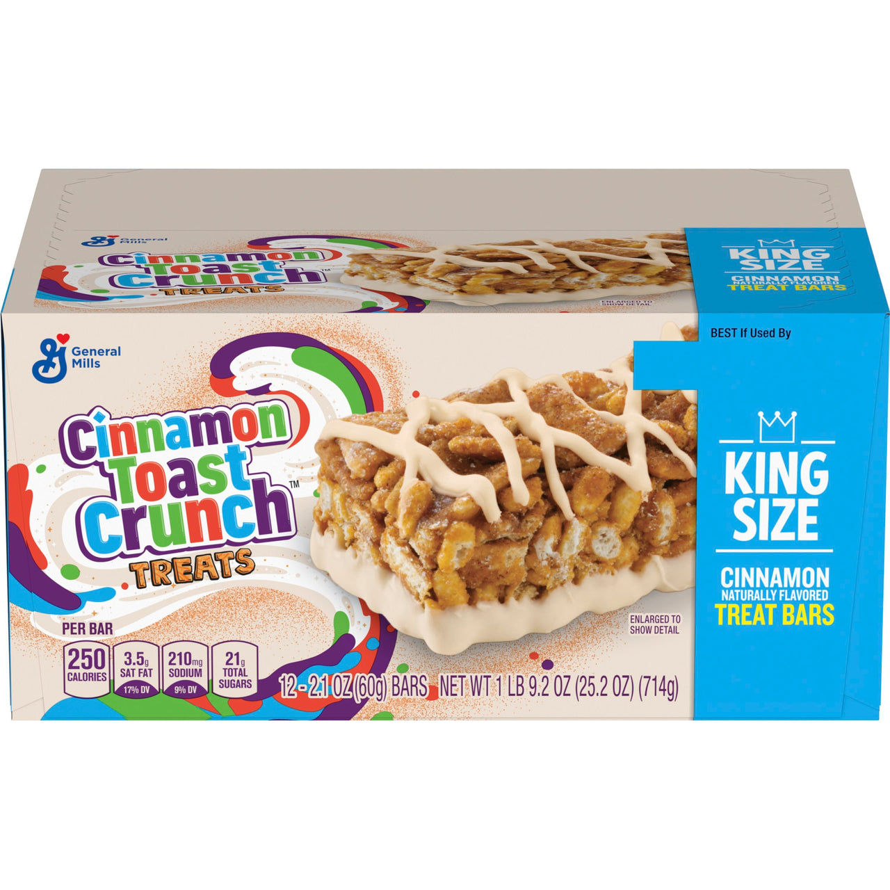 Cinnamon Toast Crunch Treats King Size - 12ct