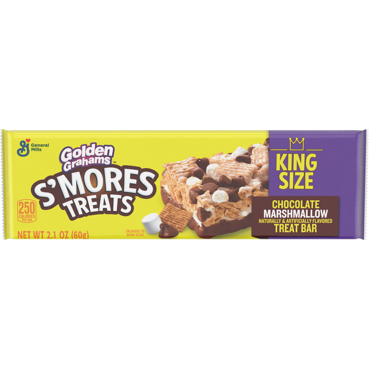 Golden Graham S'mores treats King Size 2.1oz (60g) - 12ct