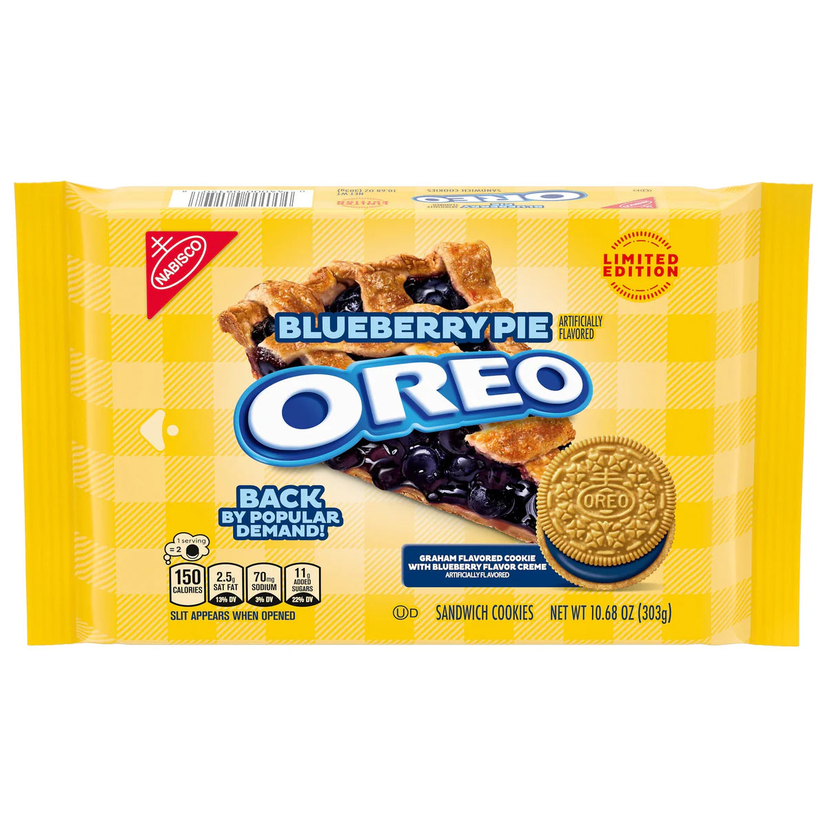 Oreo Blueberry Pie Cookies 303g - Case of 12