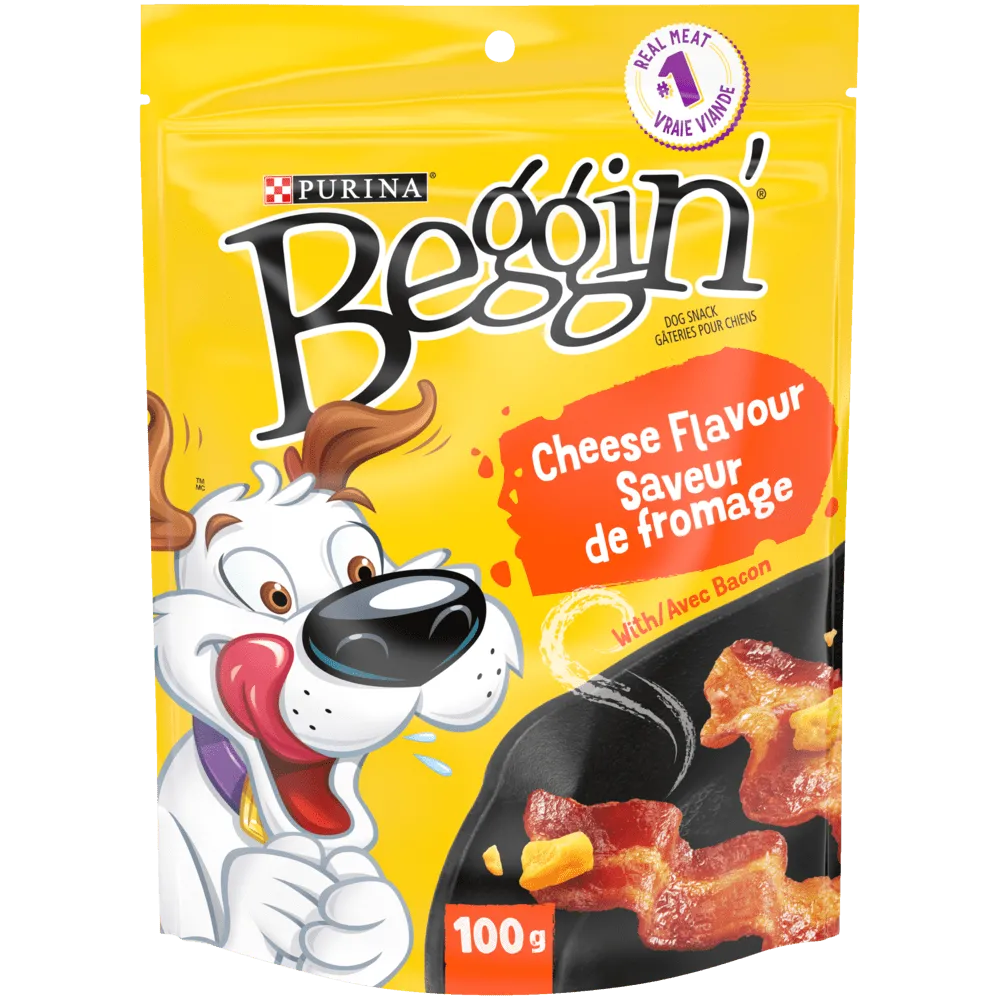 Beggin Strips Cheese Dog Food 100g - Case of 6