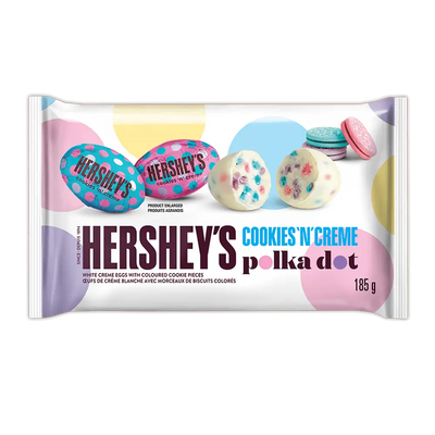 Hershey's Cookies N' Creme Polka Dot Eggs 185g - 36ct