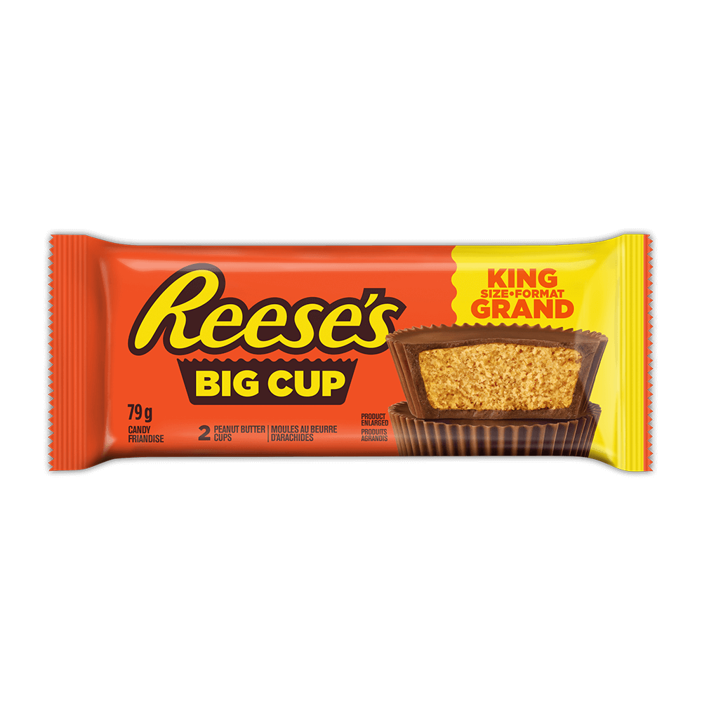Reese's Big Cup Peanut Butter King Size 79G - 16Ct