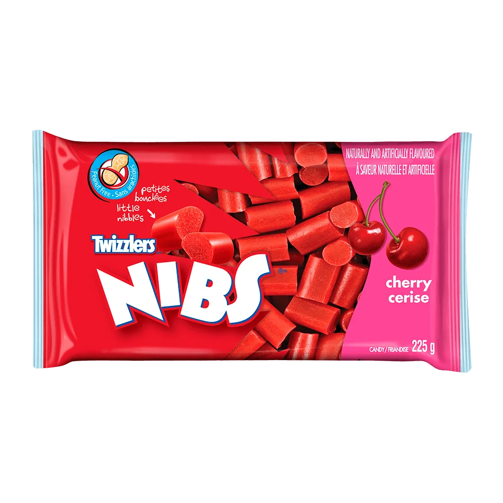 Twizzlers Nibs Cherry 225g - Case of 12