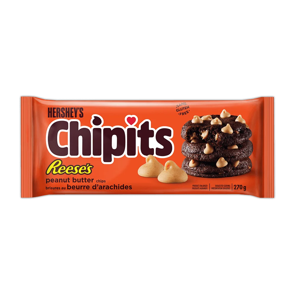 Hershey’s Chipits Reese’s Peanut Butter Chips 270g - Case of 18