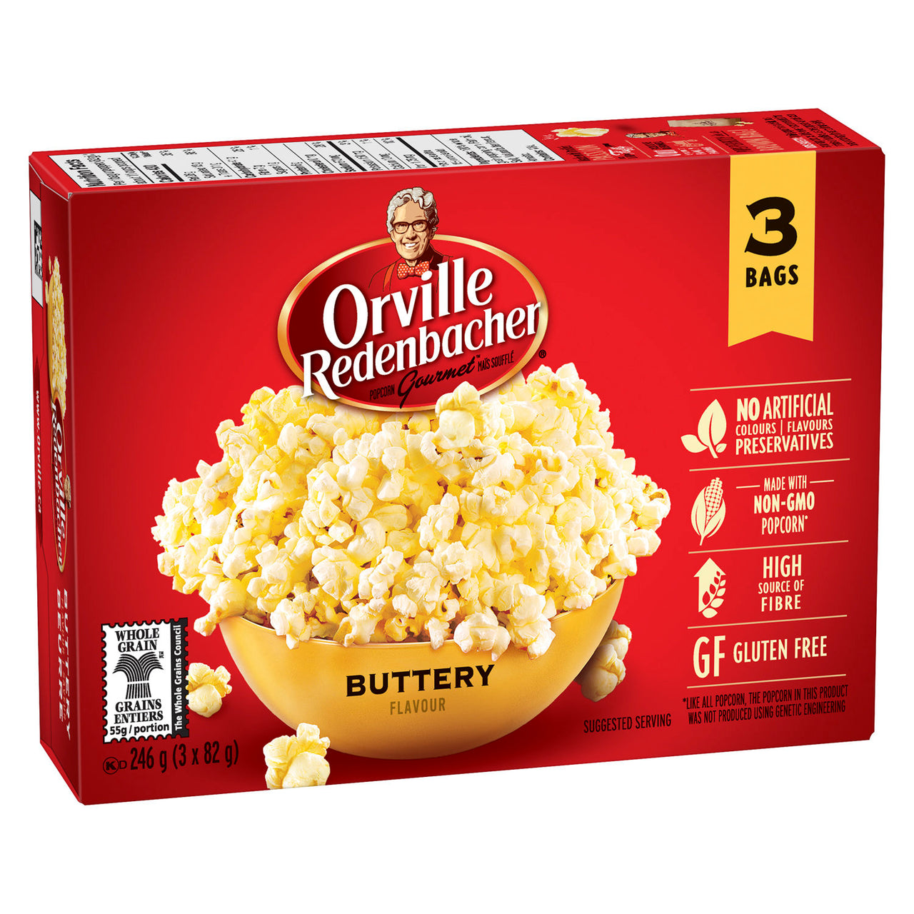 Orville Redenbacher Buttery Popcorn 3 Bags