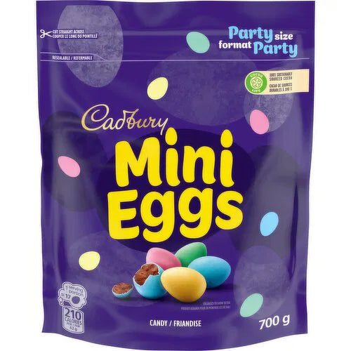 Cadbury Mini Eggs Party Size 700g - Case of 6