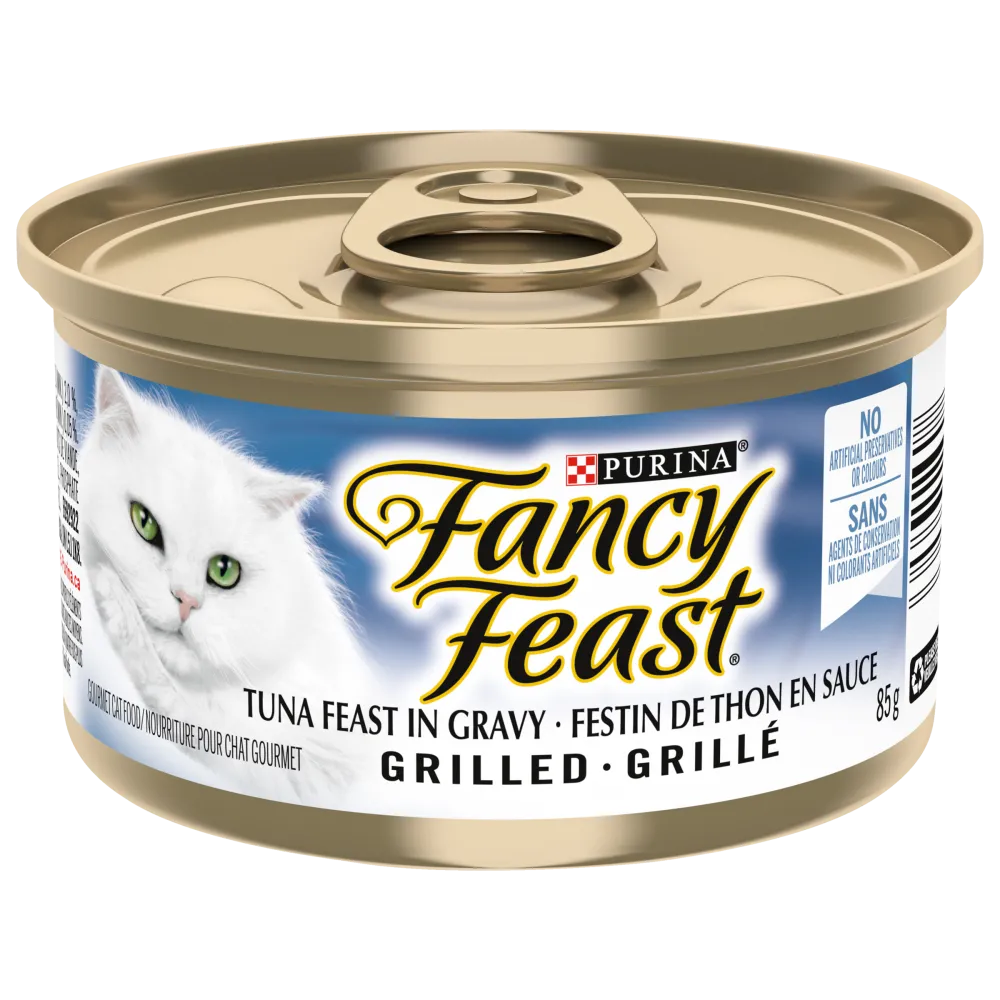 Purina Fancy Feast Tuna in Gravy Cat Food 85g - Case of 24